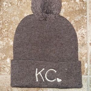 Brown/ Grey Kansas City Beanie